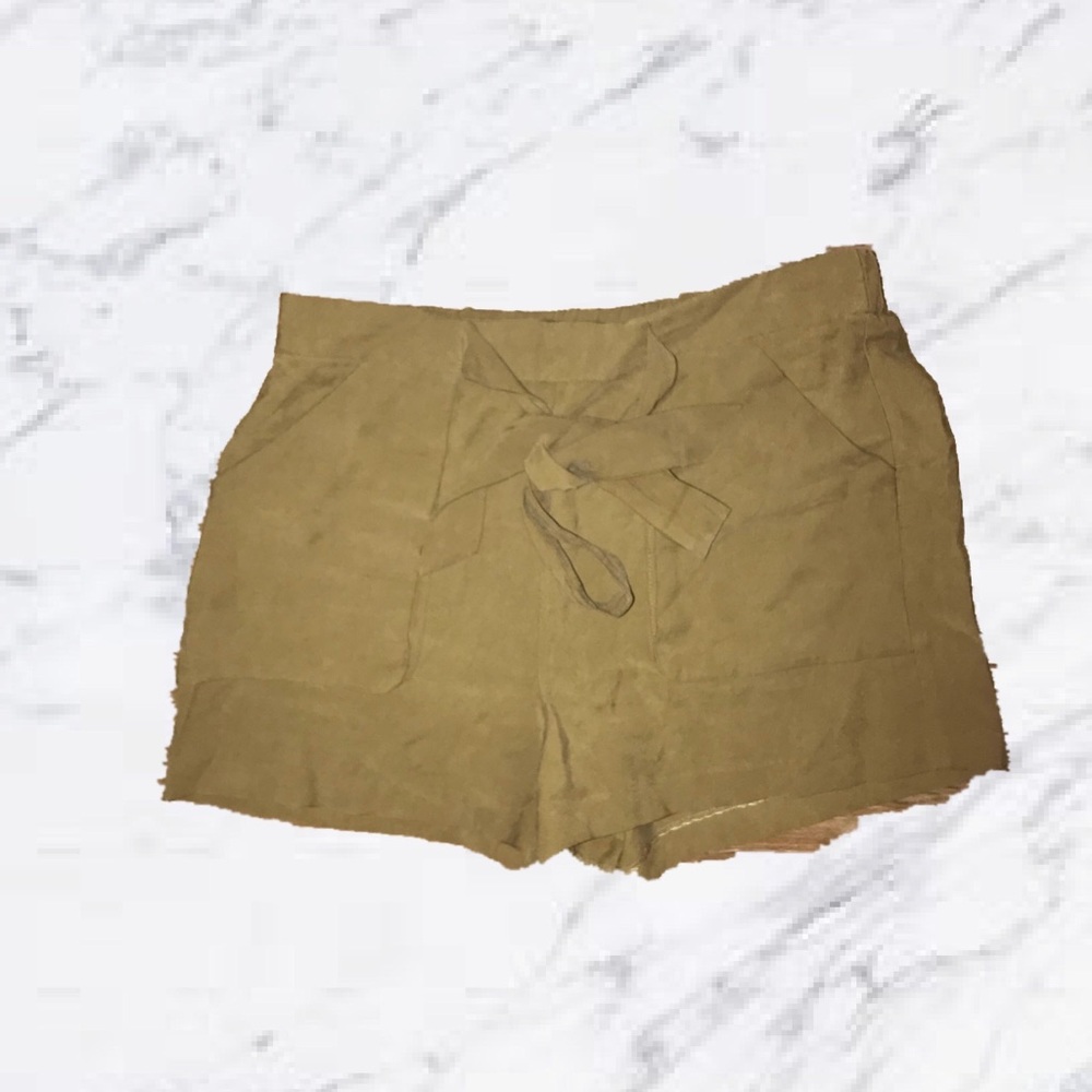 MANGO PAPERBAG UTILITY SHORTS